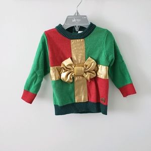 Christmas Present Sweater 12-18 months